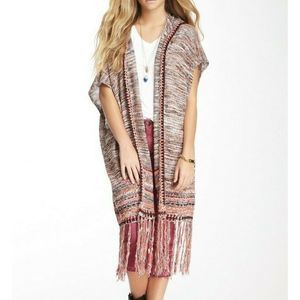 Free People Jungle Heat Cardigan Kimono Boho #A728